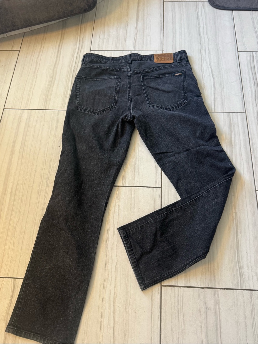 Volcom Solver Modern Straight Jeans - Picture 2 of 5
